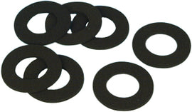 Set of five James Gasket Speedo Drive Gear gaskets and seals for FXST, FLST, FXSTC, and FLSTF motorcycle models.