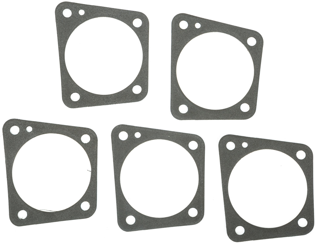 James Gasket tappet block front foam gasket set, 5-pack, for engine sealing, with part number 18634-48-F, in a close-up image.