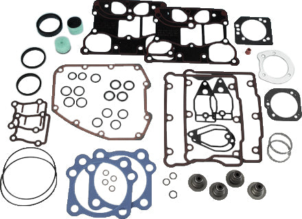 James Gasket Topend TC 96 gasket kit with head gasket and seals, featuring detailed gasket components and packaging.