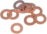 Set of 10 James Gasket clutch cable gasket washers, durable seals for automotive clutch assemblies, model 25437-86.