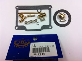K&L Carburetor Repair Kit 118-2448 for intake, carburetor, and fuel system with various replacement parts, shown in the image.