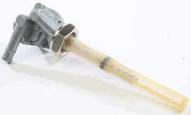 K&L Fuel Petcock Assembly for intake and fuel system, compatible with motorcycle carburetors, in black with metal fittings.