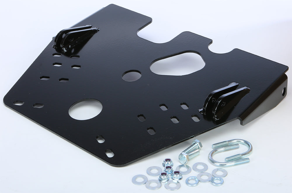 KFI Products ATV plow mount kit 10-5035 with brackets and mounting hardware for easy attachment to ATV.