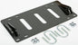 KFI Products ATV plow mount kit with brackets, designed for secure attachment to ATV frames for snow plowing.