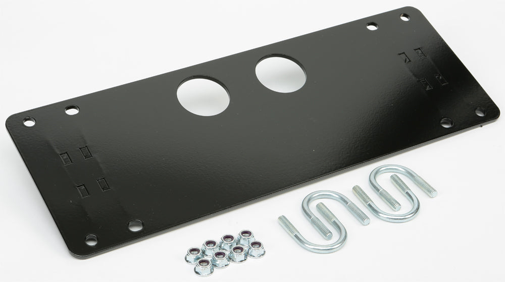 KFI Products ATV plow mount kit with brackets, designed for secure attachment and easy installation on ATVs.