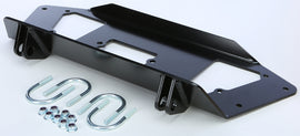 KFI Products UTV plow mount kit with brackets and hardware for easy attachment and secure fit on utility vehicles.