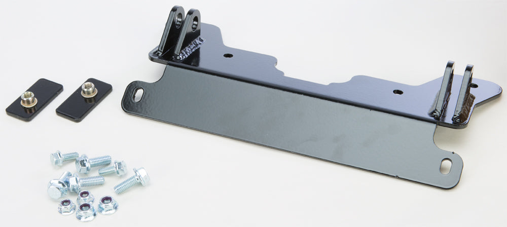 KFI Products UTV plow mount kit bracket system designed for secure attachment of snow plows to UTV vehicles.