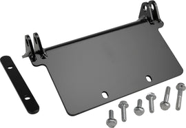 KFI Products UTV plow mount kit with durable brackets and hardware for easy attachment and securing of plow equipment.