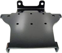 KFI Products winch mount bracket for off-road vehicles, designed for secure attachment and durability.