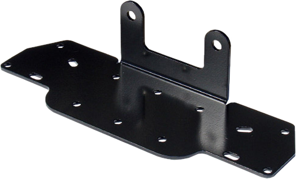 KFI Products Winch Mount 10-0570 bracket for off-road vehicles, showing the sturdy steel mounting plate and attachment points.