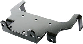 KFI Products winch mount bracket model 10-0580, black steel mounting bracket for off-road winches and vehicle accessories
