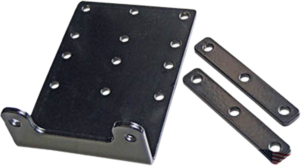 KFI Products Winch Mount 10-0830, sturdy brackets for securing a winch on off-road vehicles or ATV bumpers.