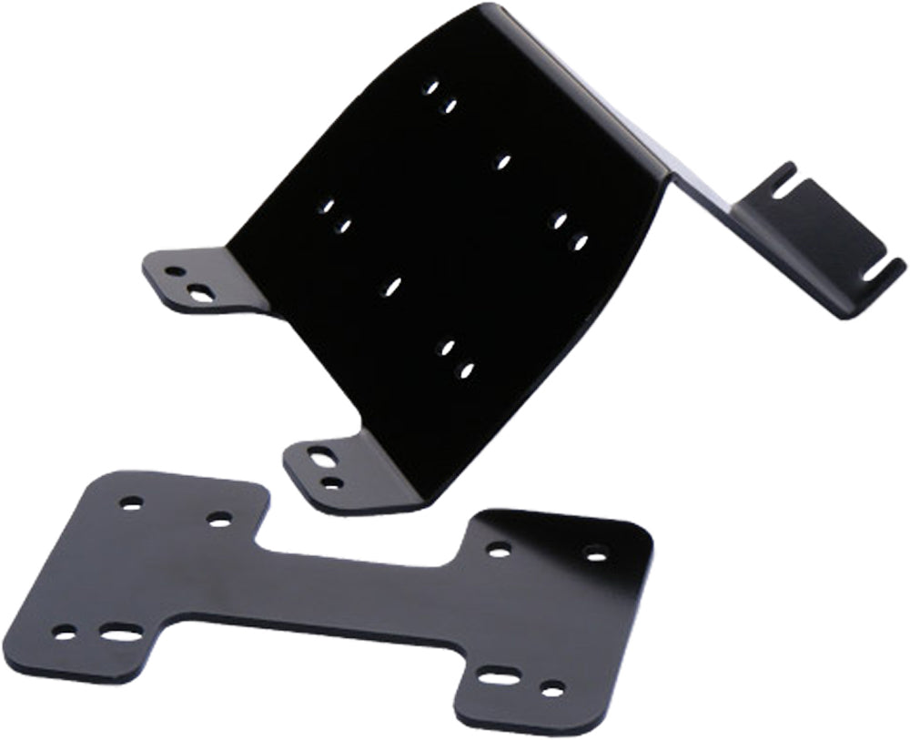 KFI Products Winch Mount 10-0870 bracket for off-road vehicles, sturdy steel construction with mounting holes for secure installation.