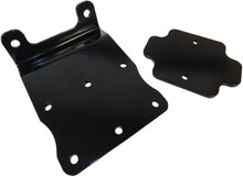Charger l'image dans la galerie, KFI Products winch mount bracket, sturdy black mount designed for off-road winch installation on vehicles.