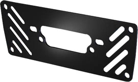 KFI Products Winch Mount 10-1190 bracket for ATV or truck, heavy-duty steel construction, shown mounted on vehicle.