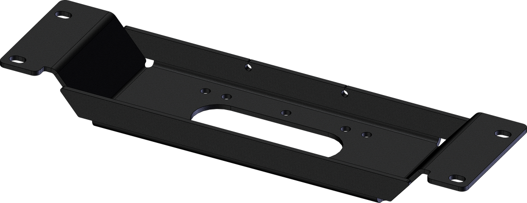 KFI Products winch mount bracket 10-1980 for off-road vehicle, sturdy metal mounting hardware for winch installation