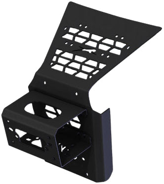KFI Products winch mount bracket for off-road vehicles, designed for secure and durable winch installation.