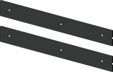Charger l'image dans la galerie, KFI Products 42-inch universal wear bar for plow, showing a metal blade with mounting brackets on a white background.