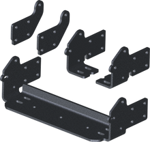 Charger l'image dans la galerie, KFI Products ATV 5.4-inch push tube extension kit for plows, showing the assembled extension components and mounting hardware.