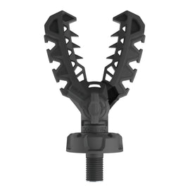 Kolpin KXP Rhino Grip XLR Single ATV handlebar grip, black rubber with textured surface for secure grip and control.