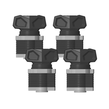 Load image into Gallery viewer, Kolpin Bed Box and Rack Mounting Kit with brackets for secure installation of bed boxes and racks on trucks.