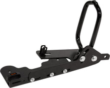 Load image into Gallery viewer, Kolpin KXP Gun Boot 4/6 Loop Bracket mount for secure firearm attachment, black plastic with mounting hardware included.