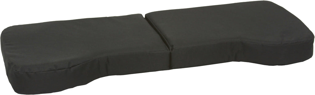 Black Kolpin Trailtec Rack Pad, a durable storage cover for Trailtec racks, shown in the product image.