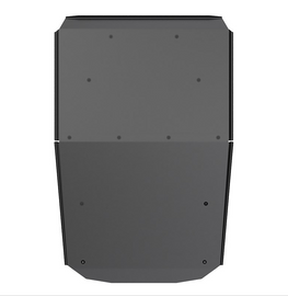 Kolpin aluminum roof panel for off-road vehicles, durable and lightweight, with a sleek metallic finish.