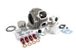 Koso North America 4 valves engine cylinder head with detailed metal components and valve openings.