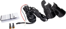 Charger l'image dans la galerie, Koso North America X-Claws heated grips clip-on sleeve in black for 12V motorcycle or bike handlebars.