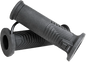 Koso North America Artemis heated motorcycle grips 1'' to 1 1/8'' handlebar size, 130mm pair, black rubber with control buttons