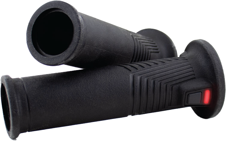Koso North America Artemis heated grips for handlebars, 7/8" to 1", 130mm pair, designed for motorcycle or bike handlebar use
