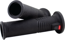 Charger l'image dans la galerie, Koso North America Artemis heated grips for handlebars, 7/8" to 1", 130mm pair, designed for motorcycle or bike handlebar use