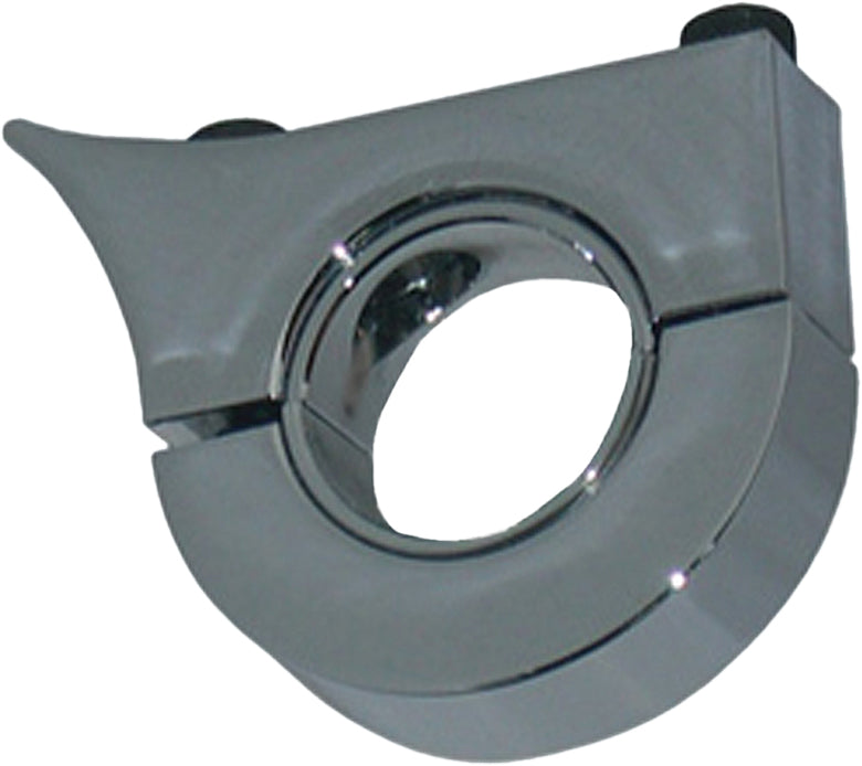 Koso North America Bullet Housing Mount for 1.25-inch bars, durable bracket for motorcycle handlebar accessories.
