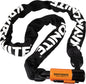 Kryptonite Locks Evo 4 Chain security lock, 5ft black and orange, durable steel chain for bike and property security.