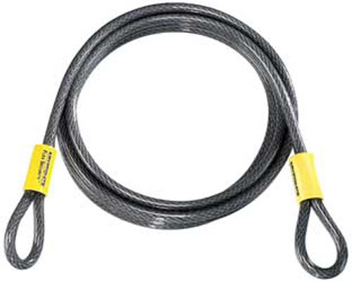 Kryptonite Locks Kryptoflex Cable 2.5-foot security cable with lock, flexible and durable for bicycle or equipment security.