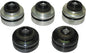 KYB Shock Seal Head 138-1031A for suspension systems, close-up of black rubber and metal components on the shock absorber