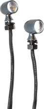 Load image into Gallery viewer, Letric Lighting Co 45c mini LED light fixture in gun metal with white and amber LEDs, showcasing its compact design.