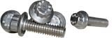 Lyndall Racing Brakes 12 Point Rear Rotor Bolts Machined Finish  3/8-16x1 815-0213