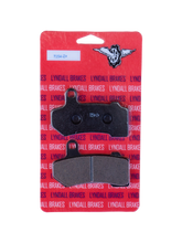 Load image into Gallery viewer, Lyndall Racing Brakes brake pad for FR Z+ model, showcasing the high-performance brake component with Lyndall branding.