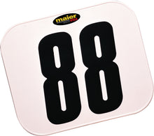 Load image into Gallery viewer, Maier rectangular Class C white body plate, model 65-0989, showing smooth surface and precise rectangular shape.
