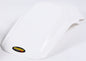 Maier rear fender in white, model 65-2302W, showcasing a close-up of the motorcycle part with smooth finish and mounting points.
