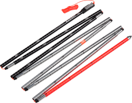 Mammut Probe 320 Speed Lock ice climbing accessory with adjustable length and locking mechanism, used for mountain safety.