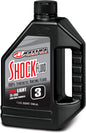 Maxima Shock Fluid 3W, 1 quart, automotive chemical for shock absorber performance and suspension maintenance.