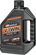Charger l'image dans la galerie, Maxima V-Twin Engine Oil 20W-50 32oz bottle, motorcycle engine oil, designed for V-Twin engines by Maxima.