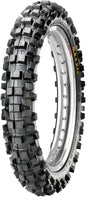 Maxxis Maxxcross It M7305 rear motorcycle tire in 2.75-10 size with bias ply construction and tread pattern for off-road riding.