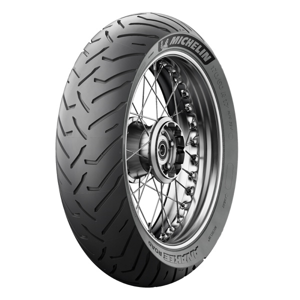 Michelin Anakee Road rear tire 170/60R17 radial tire with 72V load capacity, designed for motorcycle use, black rubber tread.