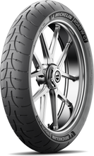Load image into Gallery viewer, Michelin Road W GT front tire 130/70R18 63H radial tubeless tire with tread pattern for motorcycle riding.