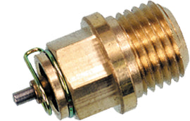 Mikuni Needle Valve 1.8 for fuel system, shown in a close-up view, used in carburetors for precise fuel regulation.