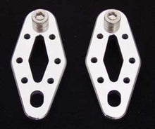 Load image into Gallery viewer, ModQuad Rear Hanger (Straight Lines) body part, featuring a metal body with straight-line design for quad bike suspension.